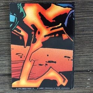 1993 Larry stroman & todd Johnson Marvel comic trading cards #